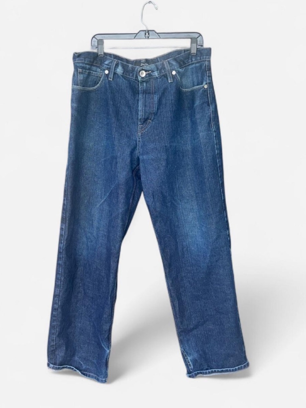 Sean John Men's Relaxed Blue Denim Jeans
